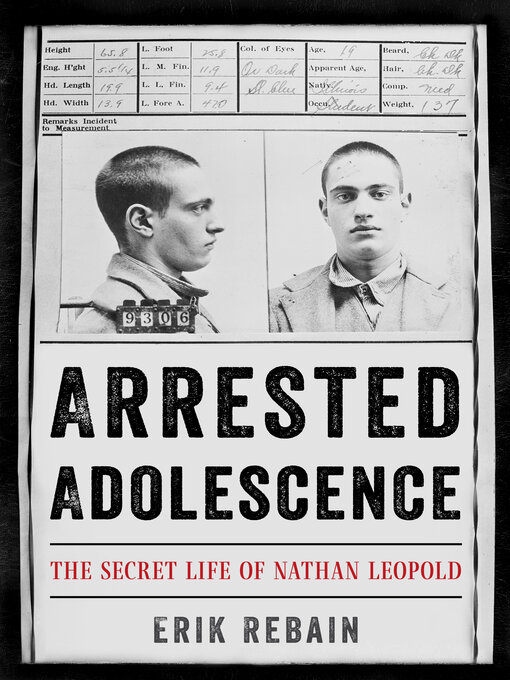 Title details for Arrested Adolescence by Erik Rebain - Available